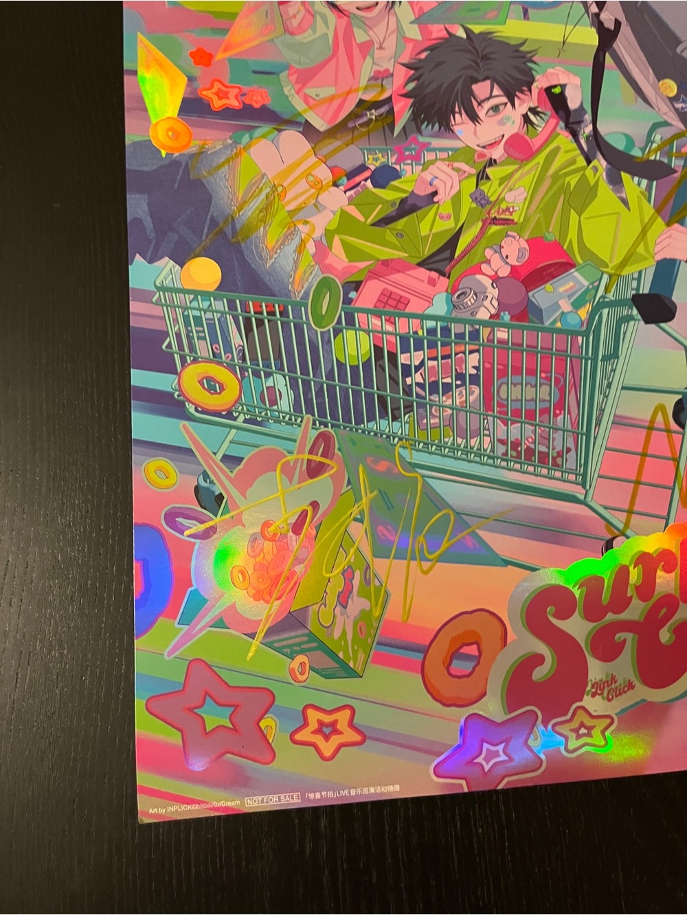 Surprising Click Anime Poster - Multi-Color - Picture 13 of 16